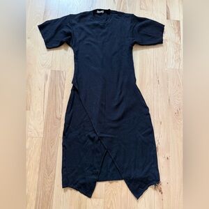 Marcella Women's Koya Tunic 100% Merino Wool Dress Black size M